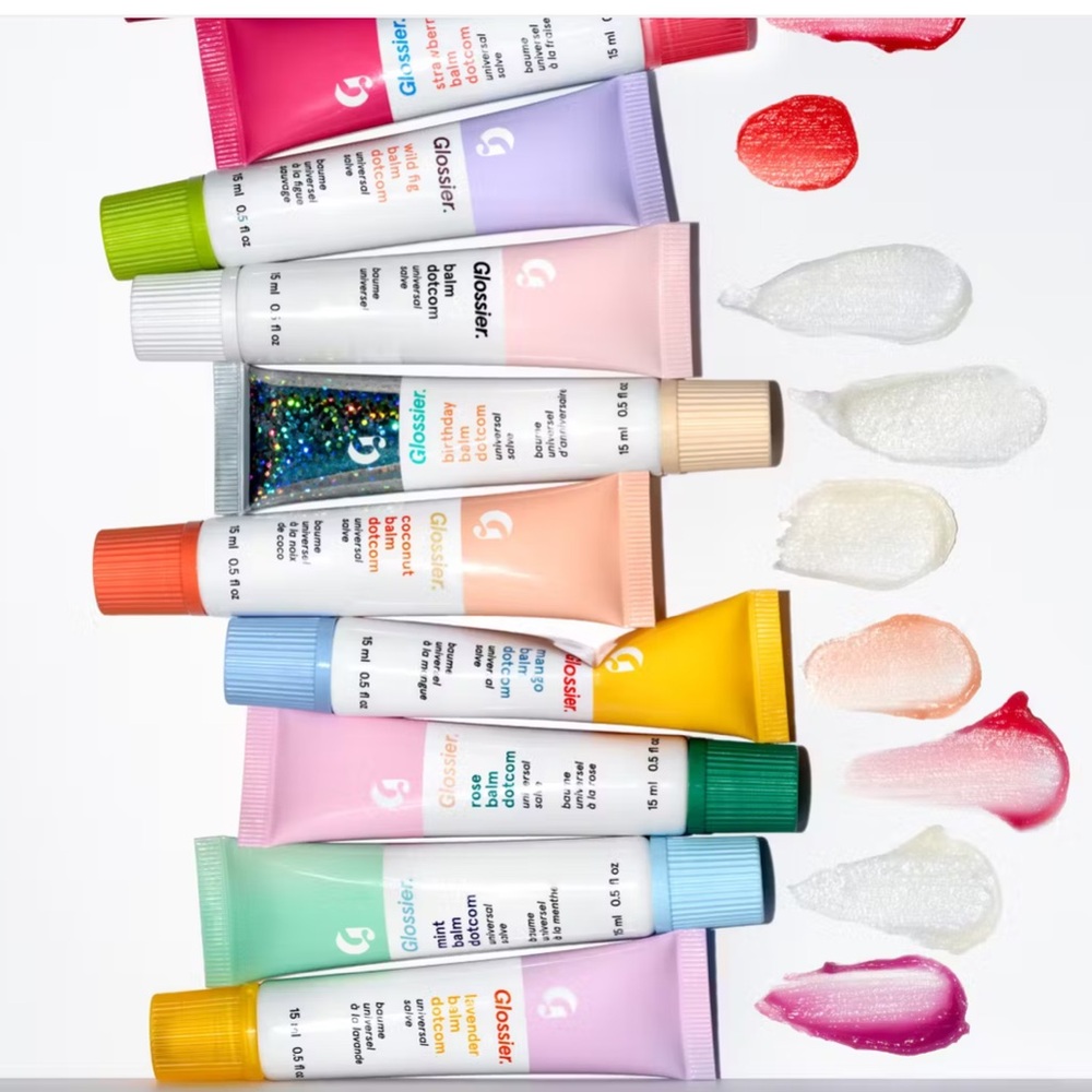 Glossier Rose Balm Dotcom Universal Salve instant lasting hydration light pink